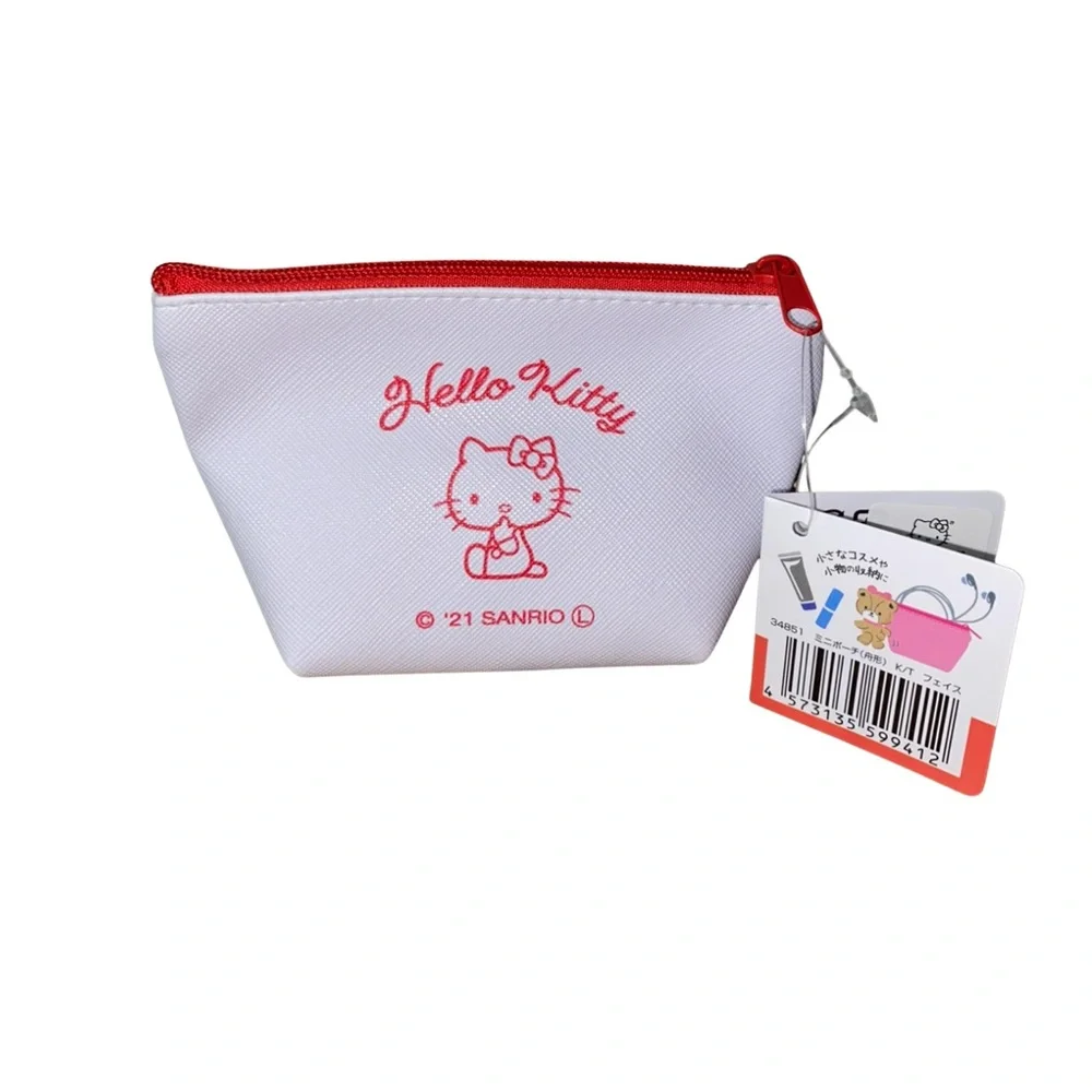 Sanrio Mini Pouch Set Hello Kitty & Pompompurin Coin Makeup Bag New w/ Tags